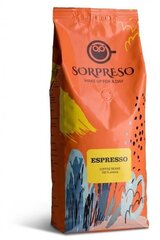 Кофе SORPRESO ESPRESSO (1 кг) цена и информация | Кофе, какао | kaup24.ee