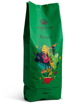 Kohv SORPRESO BRAZIL YELLOW BOURBON (1kg) hind ja info | Kohv, kakao | kaup24.ee