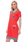 Naiste hommikumantel Sen 98-01, punane hind ja info | Naiste hommikumantlid | kaup24.ee