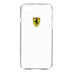 Ferrari Racing FEHCS7TR1 чехол для Samsung G930 Galaxy S7 (4.7) Прозрачный цена и информация | Чехлы для телефонов | kaup24.ee