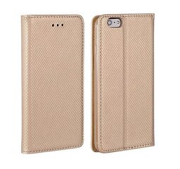 Mocco Smart Magnet Book Case For Xiaomi Redmi 3 Gold hind ja info | Telefoni kaaned, ümbrised | kaup24.ee