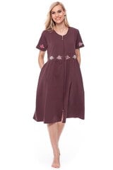Naiste hommikumantel Cool&Time 204, pruun hind ja info | Naiste hommikumantlid | kaup24.ee