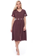 Naiste hommikumantel Cool&Time 204, pruun hind ja info | Naiste hommikumantlid | kaup24.ee