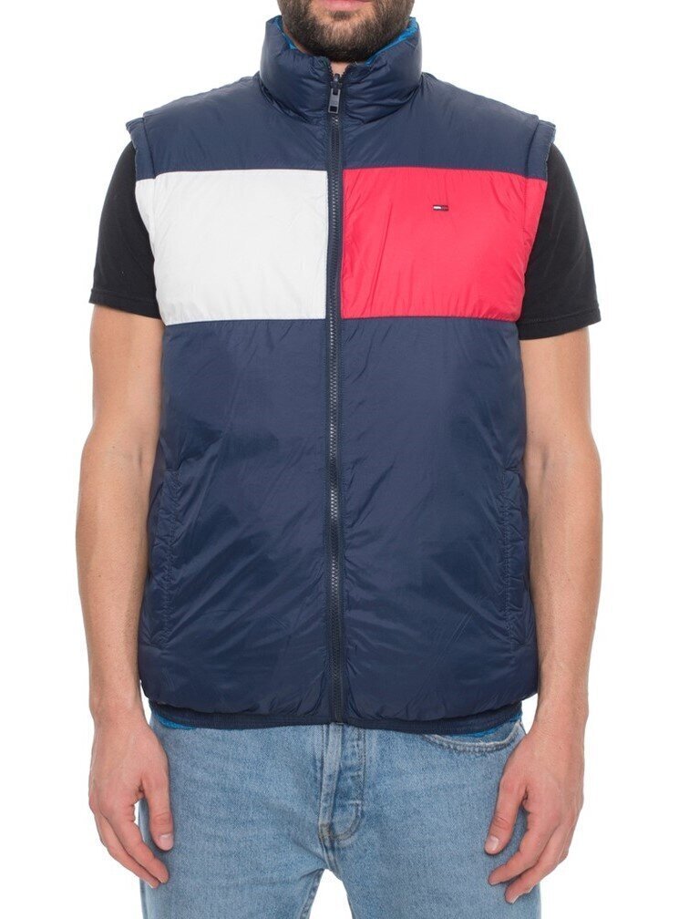 Meeste vest Tommy Jeans 8719702164904, sinine цена и информация | Meeste vestid | kaup24.ee