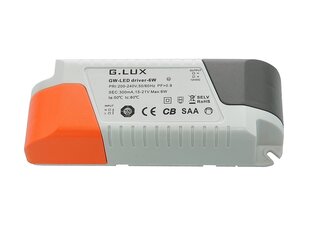 Светодиодный блок питания GW-LED driver-6W цена и информация | Источники питания | kaup24.ee