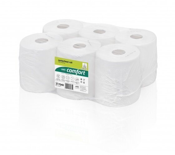 WEPA Centre Feed Rolls for Feed point system RPMB1300, 6pcs, 300m, 790 sheets, 20x35 цена и информация | WC-paber, majapidamispaber | kaup24.ee