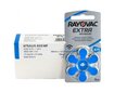 Rayovac Extra Advanced 675 patareid kuuldeaparaatide jaoks, 60 tk цена и информация | Patareid | kaup24.ee