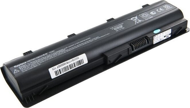 Whitenergy aku HP 630 10.8V 4400mAh must hind ja info | Sülearvuti akud | kaup24.ee