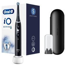 Oral-B iO6 Series Black Onyx цена и информация | Elektrilised hambaharjad | kaup24.ee