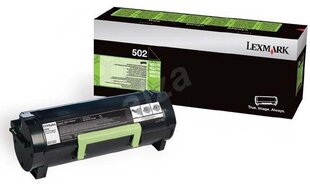 Printerikassett Lexmark 502 (50F2000) Return, must hind ja info | Laserprinteri toonerid | kaup24.ee