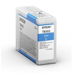 Epson T8502, голубой цена и информация | Картриджи для струйных принтеров | kaup24.ee