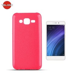 Telone Candy Супер тонкий 0.3mm Силиконовый Чехол-крышка с блеском Xiaomi Redmi 4A Розовый цена и информация | Чехлы для телефонов | kaup24.ee