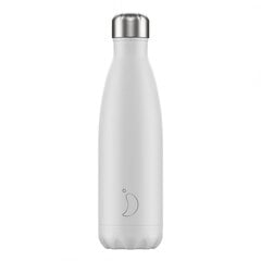 Termospudel Chilly's Bottle Monochrome 500 ml, valge цена и информация | Термосы, термокружки | kaup24.ee