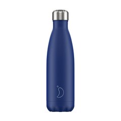 Termospudel Chilly's Bottle 500 ml, matt sinine цена и информация | Термосы, термокружки | kaup24.ee