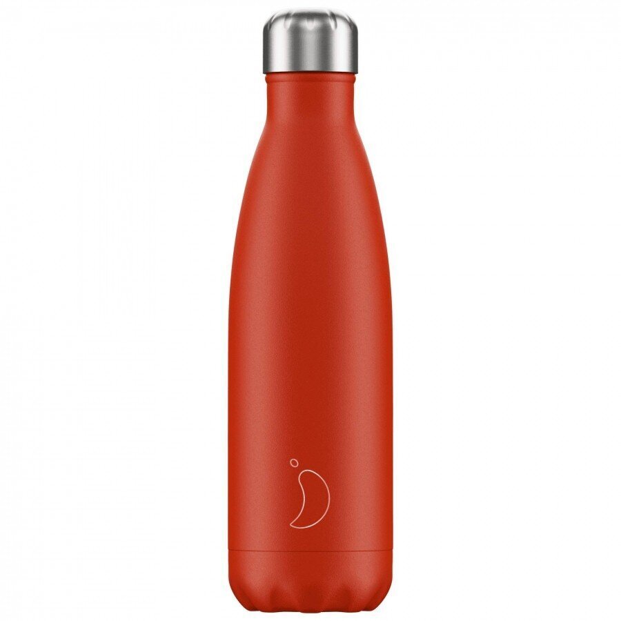 Termospudel Chilly's Bottle 750 ml, neon punane hind ja info | Termosed, termostassid | kaup24.ee