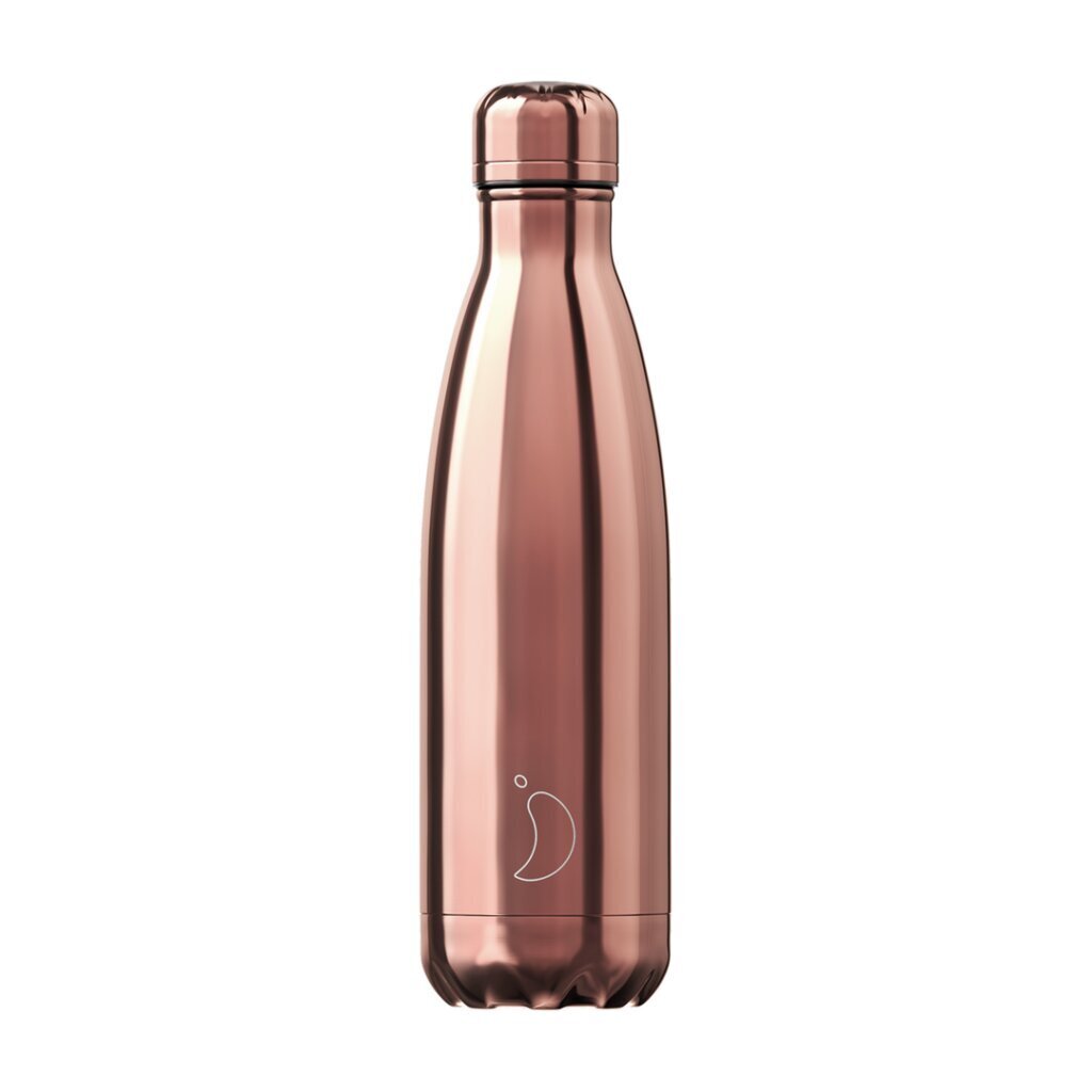 Termospudel Chilly's Bottle 500 ml, kroomitud roosa-kuld hind ja info | Termosed, termostassid | kaup24.ee