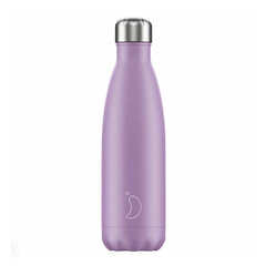 Termospudel Chilly's Bottle 500 ml, pastelne lilla hind ja info | Termosed, termostassid | kaup24.ee