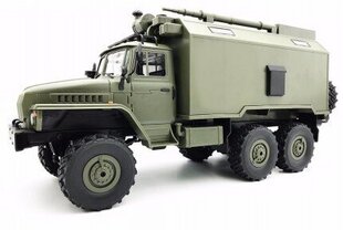 Sõjaväe veoauto WPL B-36 (1:16, 6WD, 2,4G, LiPo) roheline hind ja info | Poiste mänguasjad | kaup24.ee