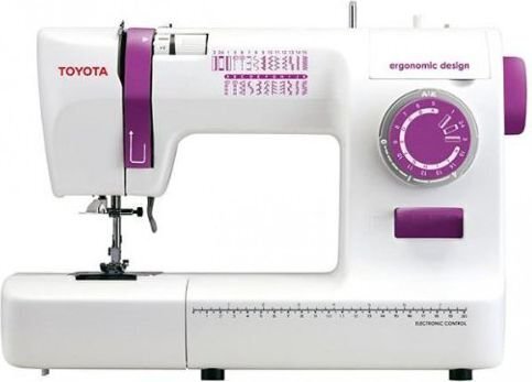 Sewing machine Toyota ECO26A White, Number of stitches 26, Automatic threading hind ja info | Õmblusmasinad, tikkimismasinad | kaup24.ee