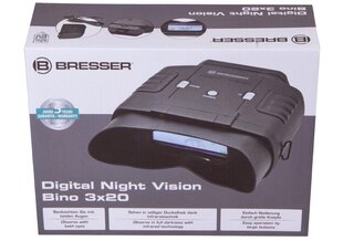 Цифровой бинокль ночного видения Bresser 3x20 цена и информация | Бинокли | kaup24.ee