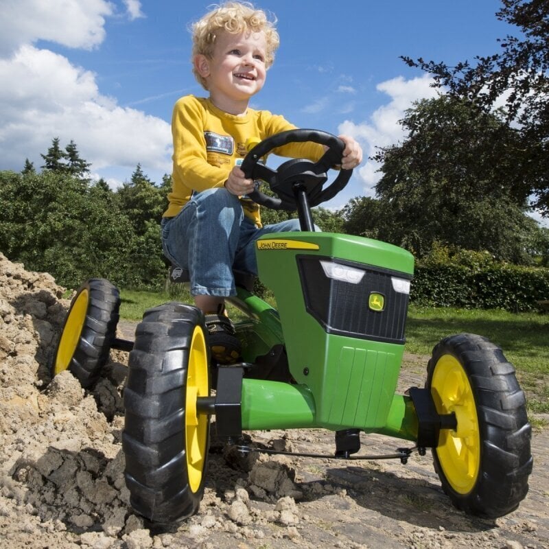 Pedaalidega kart Berg John Deere 2+ aastat hind ja info | Imikute mänguasjad | kaup24.ee