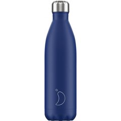 Termospudel Chilly's Bottle Matte 750 ml, sinine hind ja info | Termosed, termostassid | kaup24.ee