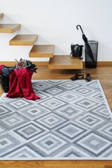 Narma kahepoolne smartWeave® šenillvaip Tahula, hõbe, 140 x 200 cm цена и информация | Ковры | kaup24.ee