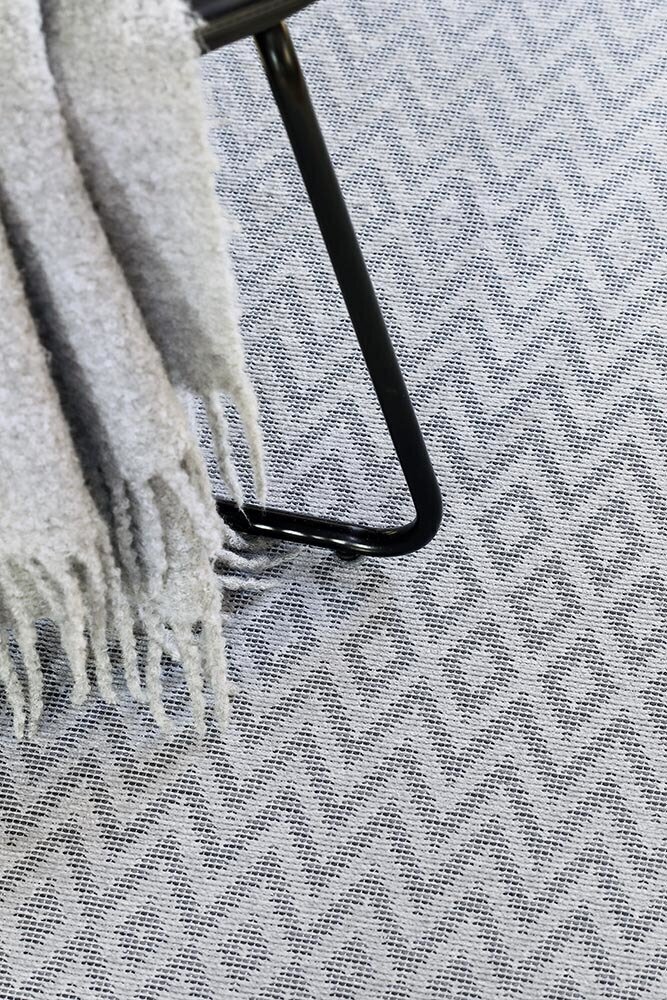 Narma kahepoolne smartWeave® šenillvaip Are, hõbedane, 160 x 230 cm hind ja info | Vaibad | kaup24.ee