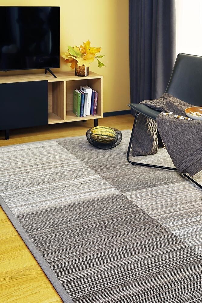 Narma kahepoolne smartWeave® šenillvaip Kastna, beež, 140 x 200 cm цена и информация | Vaibad | kaup24.ee