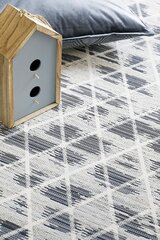 Narma kahepoolne smartWeave® šenillvaip Kuma, valge, 200 x 300 cm hind ja info | Vaibad | kaup24.ee