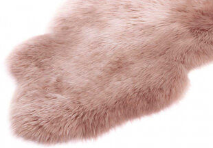 Narma naturaalsetest lambanahkadest vaip Merino M, roosa, 4x, 90 x 180 cm цена и информация | Ковры | kaup24.ee