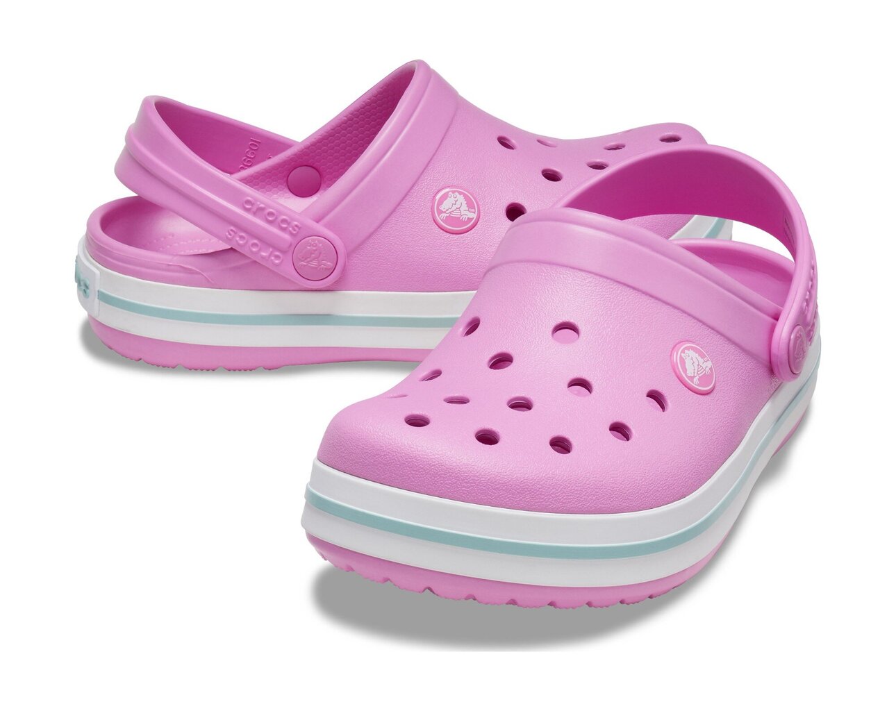 Kotad Crocs™ Kids' Crocband Clog, Taffy Pink цена и информация | Laste kummijalatsid | kaup24.ee