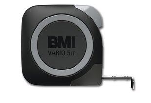 Рулетка BMI Vario Stainless, 5 м цена и информация | Механические инструменты | kaup24.ee