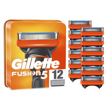 Лезвия для бритвы Gillette Fusion5, 12шт. цена и информация | Косметика и средства для бритья | kaup24.ee