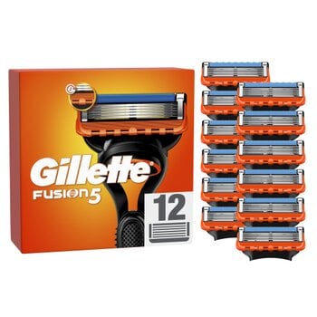 Gillette Fusion5 Raseerija Terad Meestele, 12 tk hind ja info | Raseerimisvahendid | kaup24.ee