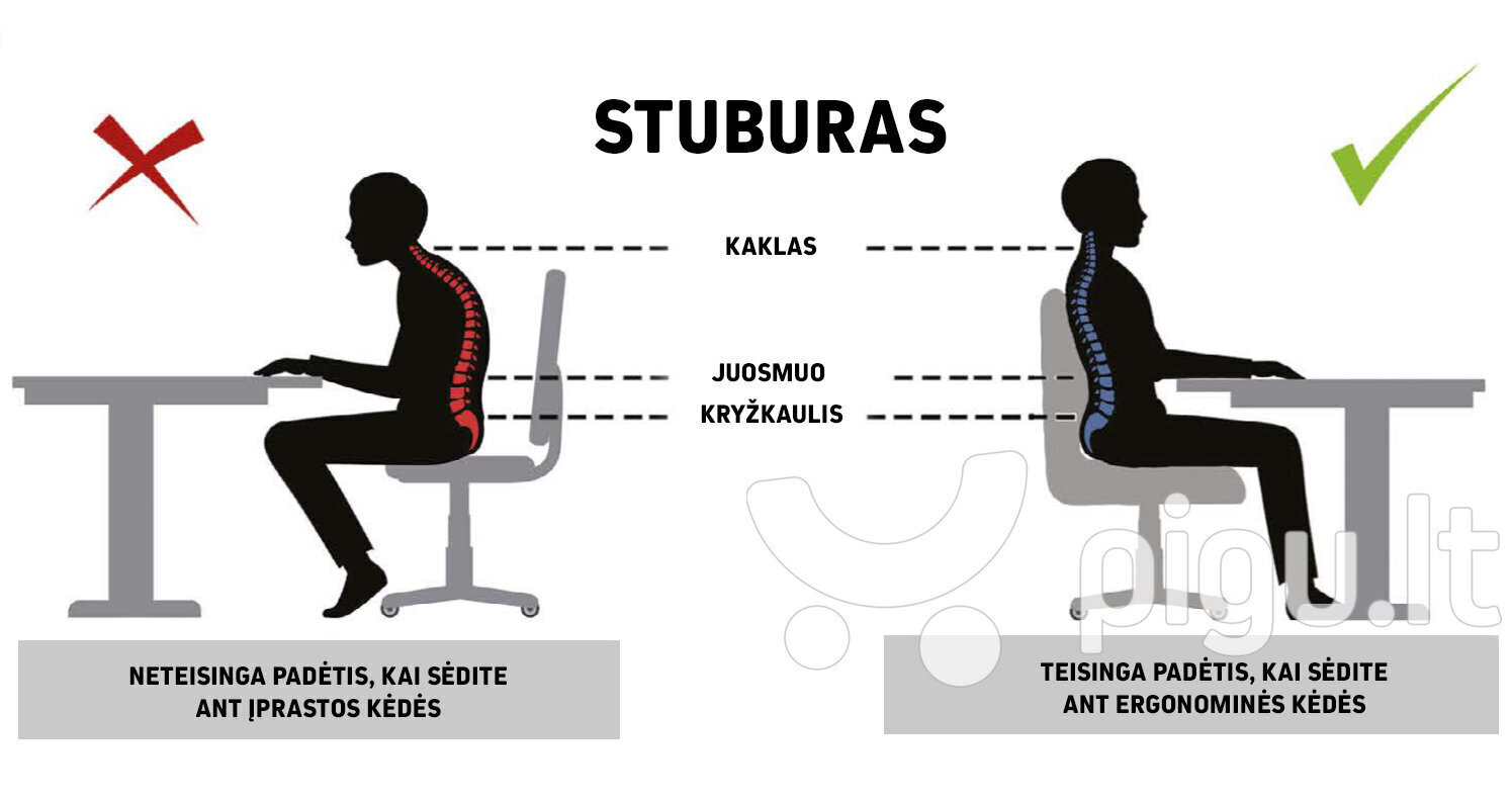 Kontoritool Entelo Good Chair Duo VS26 6, valge/beež hind ja info | Kontoritoolid | kaup24.ee