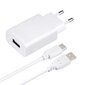 Laadija Forcell Pulse Quick Charge 3.0 Premium Travel Charger + Type-C Cable USB, 2.4A, White цена и информация | Mobiiltelefonide laadijad | kaup24.ee