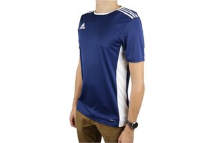 Meeste T-särk Adidas Entrada 18 CF1036, sinine цена и информация | Мужская спортивная одежда | kaup24.ee