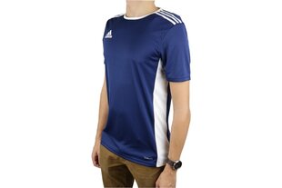 Футболка для подростков Adidas Entrada 18 Jsyy CF1047, синяя цена и информация | Рубашки для мальчиков | kaup24.ee