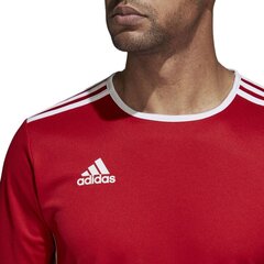 Мужская футболка Adidas Entrada 18 CF1038, красная цена и информация | Мужская спортивная одежда | kaup24.ee