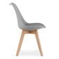 4-osaline toolide komplekt Mark, hall цена и информация | Söögilaua toolid, köögitoolid | kaup24.ee