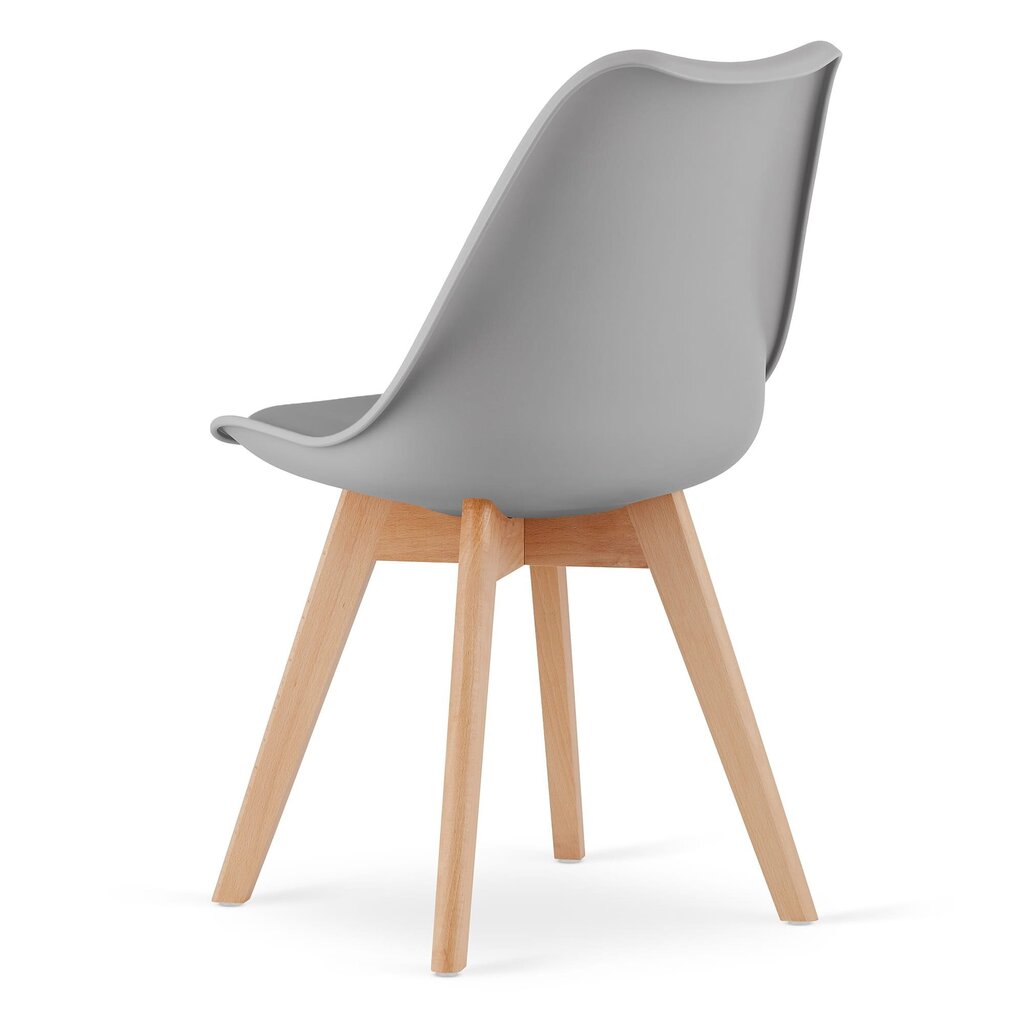4-osaline toolide komplekt Mark, hall hind ja info | Söögilaua toolid, köögitoolid | kaup24.ee