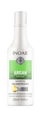Taastav juuksešampoon INOAR Argan Infusion Reconstruction Shampoo 500 ml hind ja info | Šampoonid | kaup24.ee