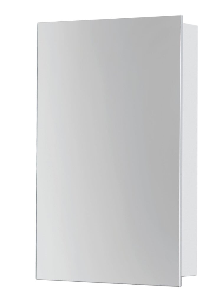 Seinapealne vannitoakapp koos peegliga AVM45, valge hind ja info | Vannitoakapid | kaup24.ee