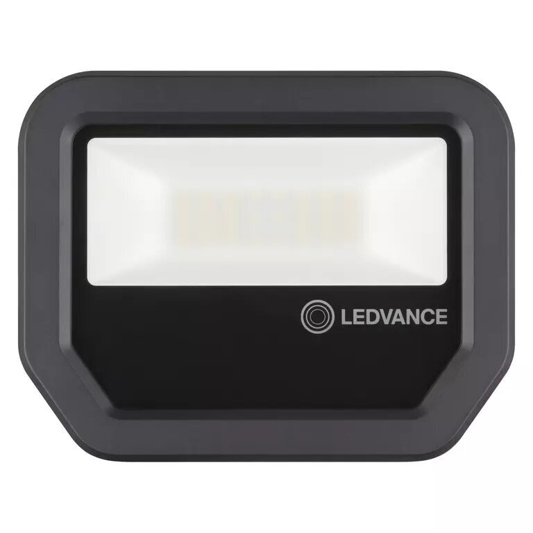 LED prožektor Ledvance prožektor PFM 20W / 3000K IP65 BK цена и информация | Aia- ja õuevalgustid | kaup24.ee