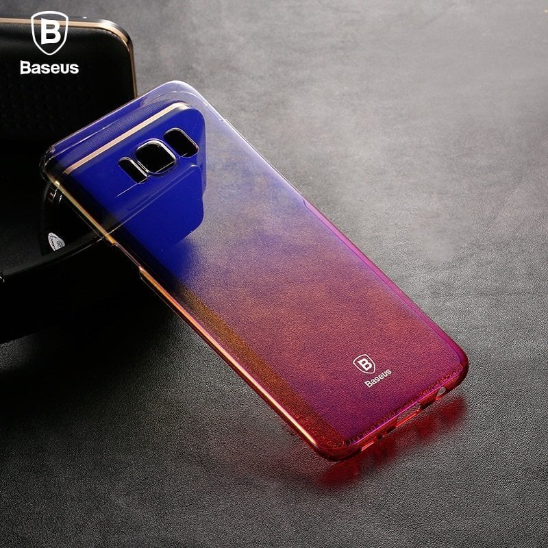 Baseus Glaze Case Impact Silicone Case for Apple iPhone 6 / 6S Plus Transparent - Pink hind ja info | Telefoni kaaned, ümbrised | kaup24.ee