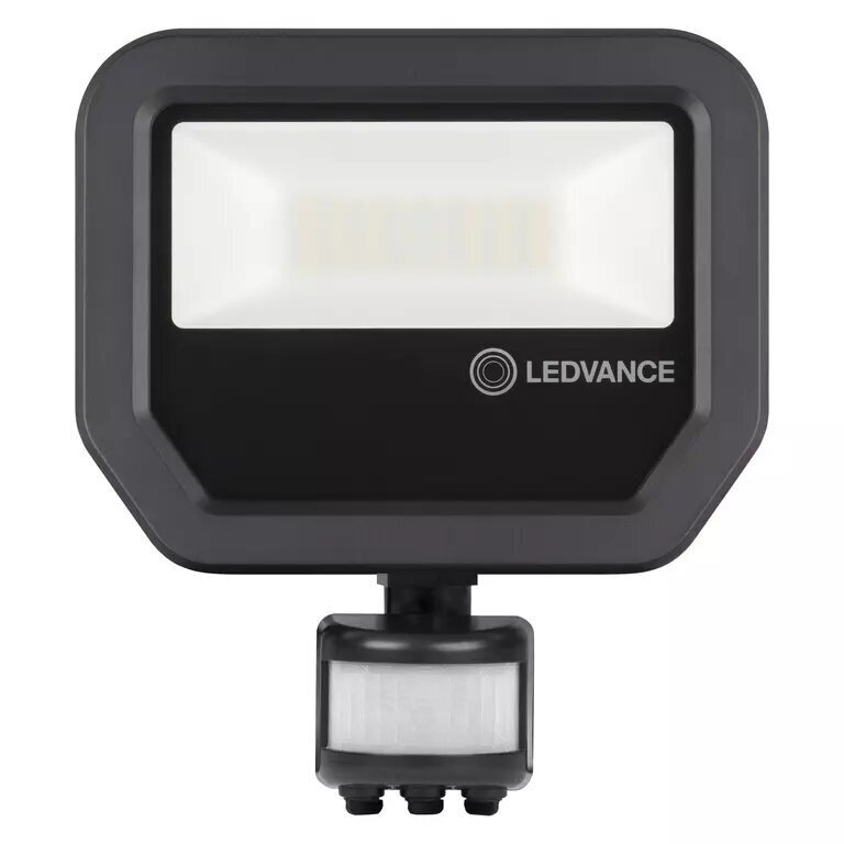 LED prožektor Ledvance Prožektor PFM liikumisanduriga 20W / 3000K IP65 BK цена и информация | Aia- ja õuevalgustid | kaup24.ee