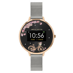 Amelia Austin Bicycle AA03-4003 Rose Gold/Silver цена и информация | Смарт-часы (smartwatch) | kaup24.ee