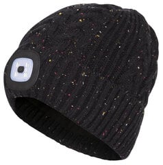 Шапка Dazzle Rechargable Led Beanie Hat USHTAR 0005-BKM.EACH цена и информация | Trespass Мужские аксессуары | kaup24.ee