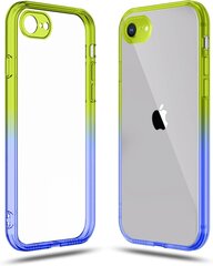 Чехол ColorFul Hard Case For Apple iPhone 7/8/SE2020, green/ blue цена и информация | Чехлы для телефонов | kaup24.ee